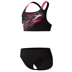 Bikini bambina Medley Logo Racerback