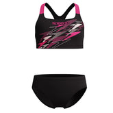 Bikini bambina Medley Logo Racerback