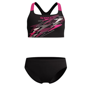 Bikini bambina Medley Logo Racerback