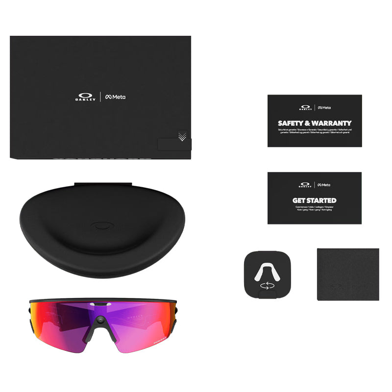 Occhiali AI Meta Vanguard lenti Prizm Road