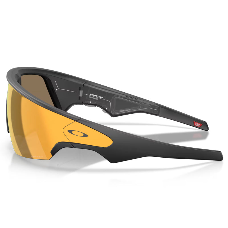 Occhiali AI Meta Vanguard lenti Prizm 24k