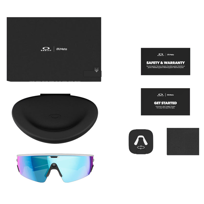 Occhiali AI Meta Vanguard lenti Prizm sapphire