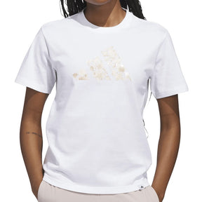 T-Shirt donna Iridescent Shells Big Logo Graphic