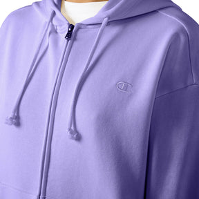 Felpa donna Icons logo C cappuccio