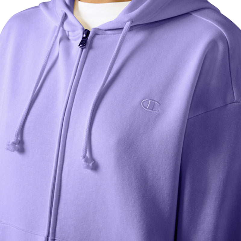 Felpa donna Icons logo C cappuccio