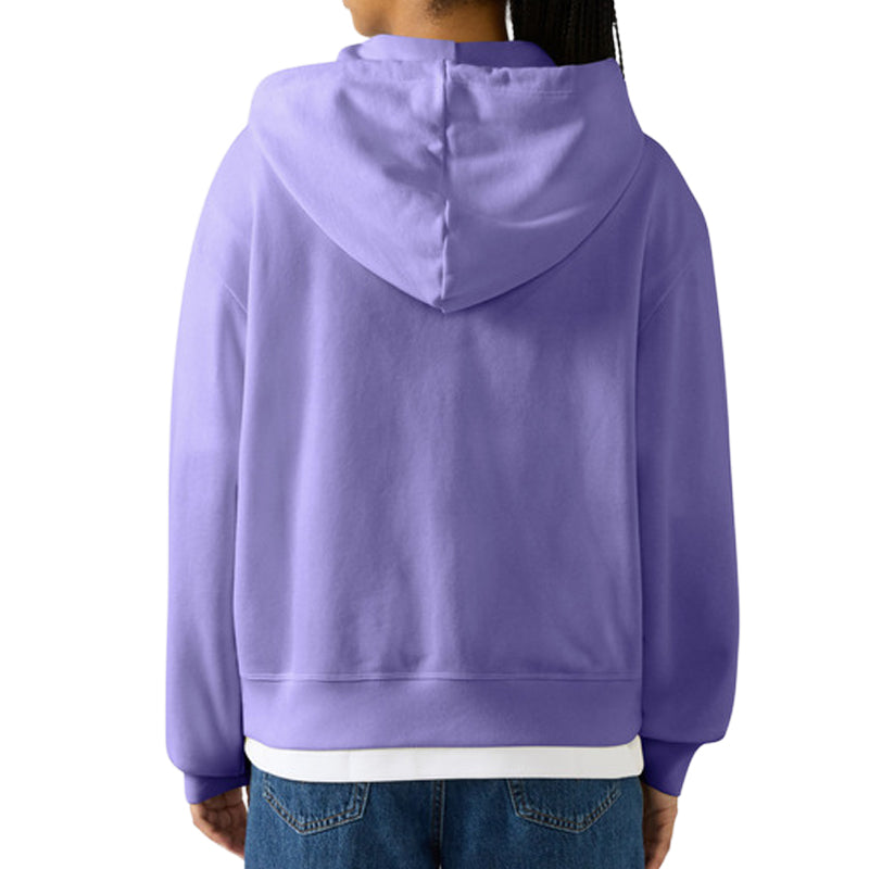 Felpa donna Icons logo C cappuccio