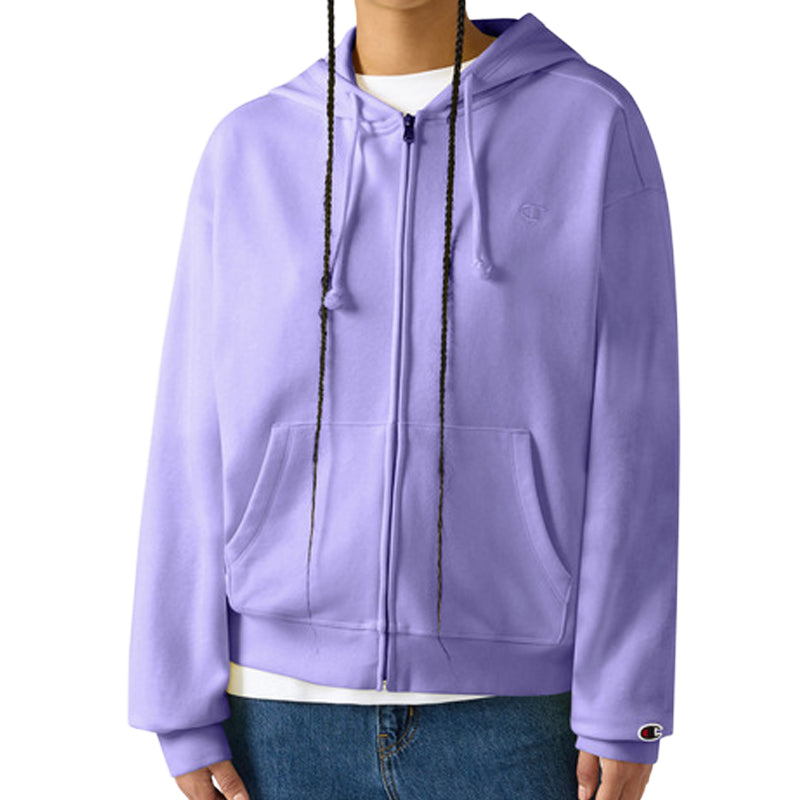 Felpa donna Icons logo C cappuccio