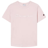 T-Shirt donna Logo Script Icons