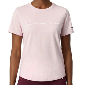 T-Shirt donna Logo Script Icons