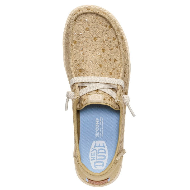Scarpe donna Wendy sequin lace