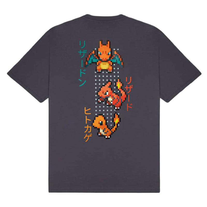 T-Shirt uomo Charizard Evolution Pokémon