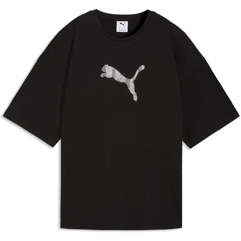 T-shirt donna Essentials Graphics Bedazzled Oversized