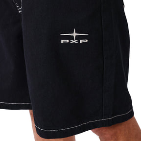 Pantaloncino uomo denim Bandana