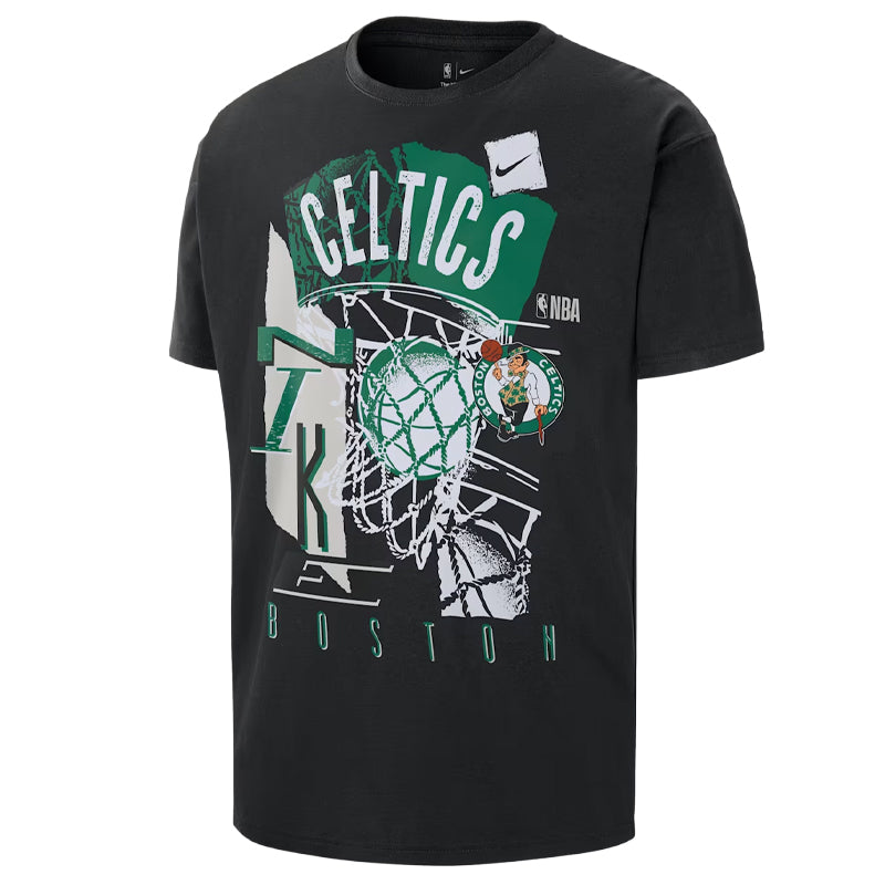 T-Shirt uomo NBA Boston Celtics Courtside