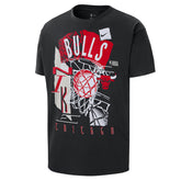 T-Shirt uomo NBA Chicago Bulls Courtside
