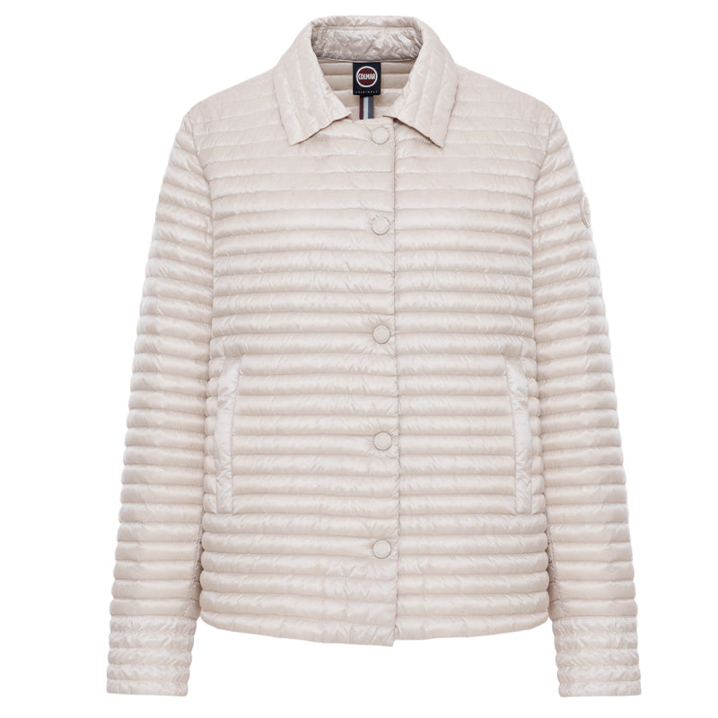 Piumino donna colletto