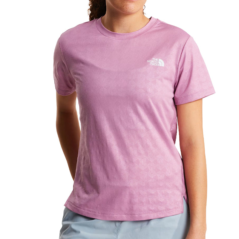 T-Shirt donna Flex Geo Embossed