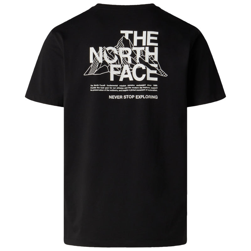 T-Shirt uomo Mountain Sketch