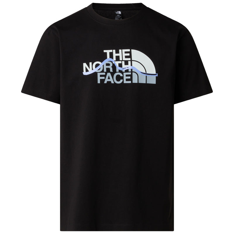T-Shirt uomo Mountain Line Regular