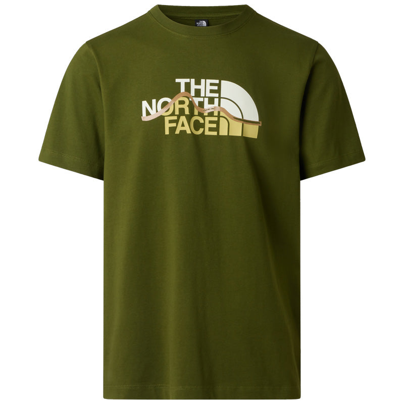 T-Shirt uomo Mountain Line Regular