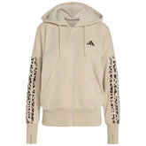 Felpa donna Seasonal Essentials Animal Print 3 Stripes