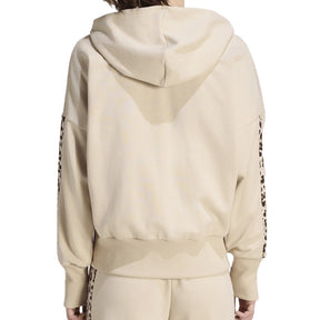 Felpa donna Seasonal Essentials Animal Print 3 Stripes
