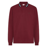 Polo uomo collar multistripes