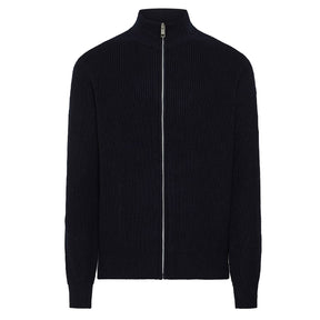 Maglione uomo Cardigan lana e cashmere coste
