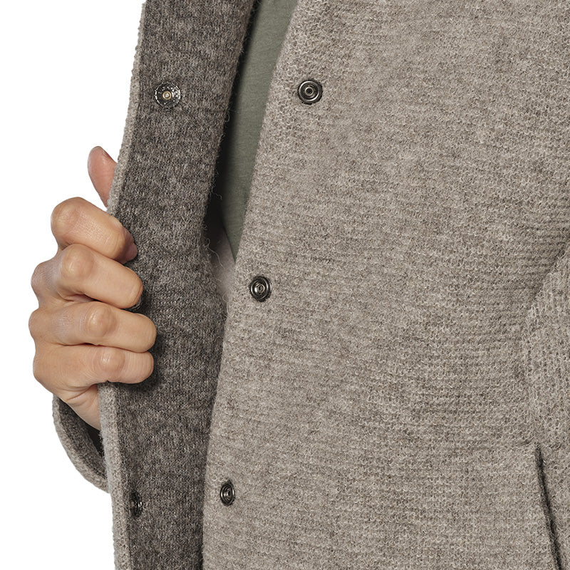 Giacca donna Sarner Undyed Wool
