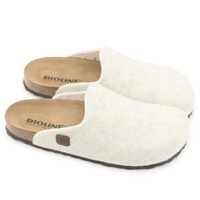 Ciabatte donna 48 Merinos ghiaccio