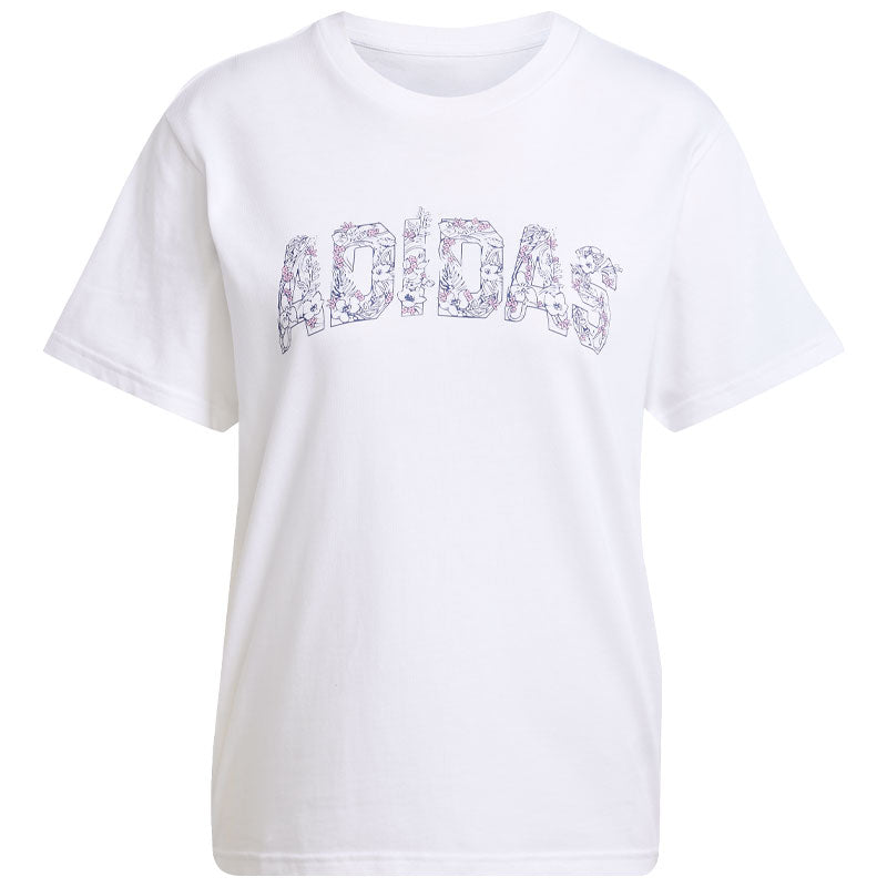 T-Shirt donna Logo Floreale