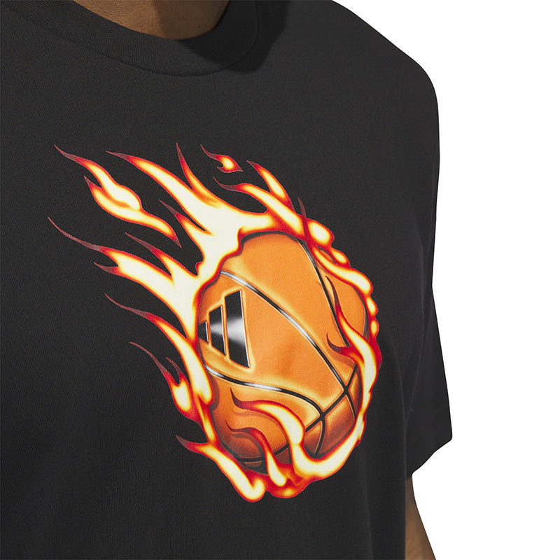 T-shirt uomo Basket On Fire