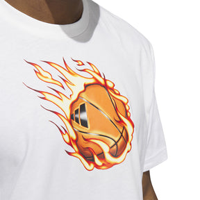 T-shirt uomo Basket On Fire