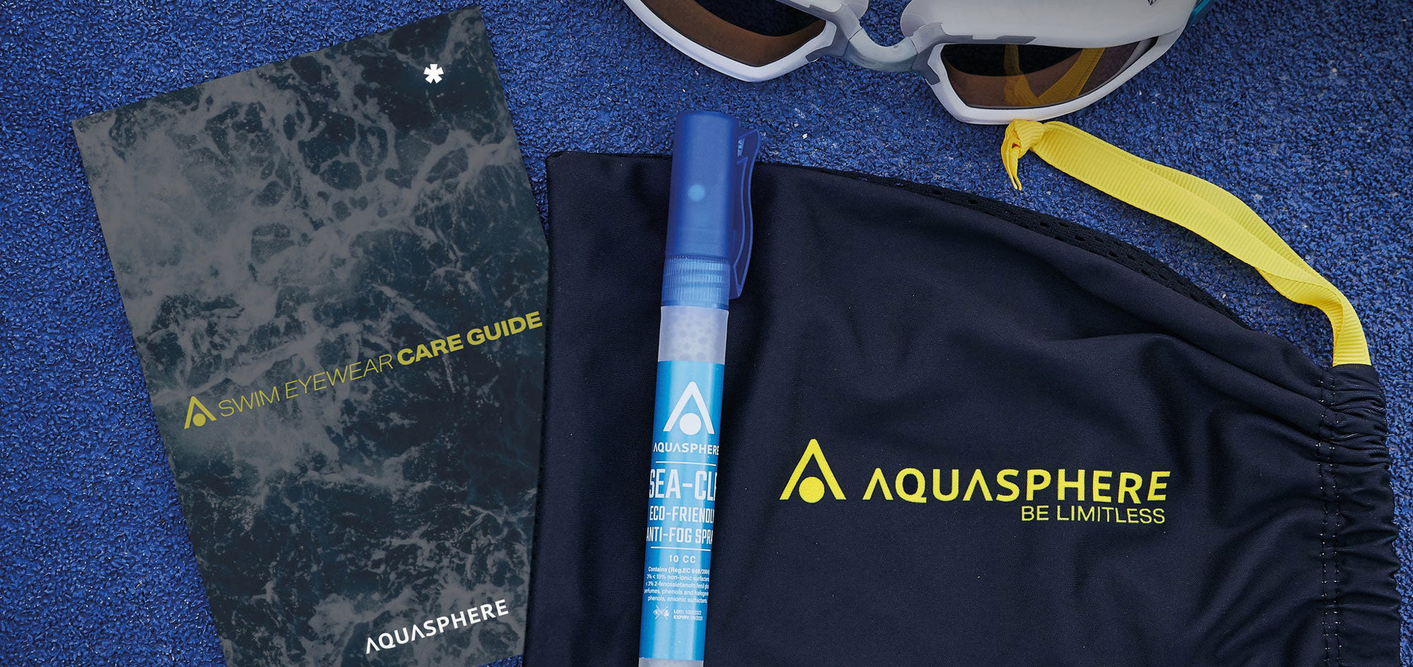 Occhiali da nuoto Aquasphere Xceed Nero - Lenti gialle