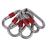 Set 5 Moschettoni Oval Standard Lock