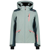Giacca donna Sci con cappuccio staccabile