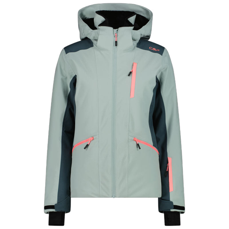 Giacca donna Sci con cappuccio staccabile