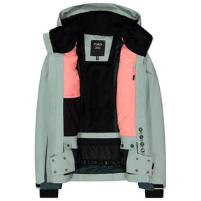 Giacca donna Sci con cappuccio staccabile