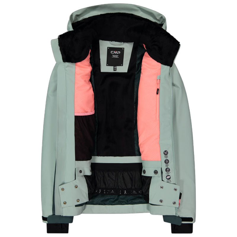 Giacca donna Sci con cappuccio staccabile