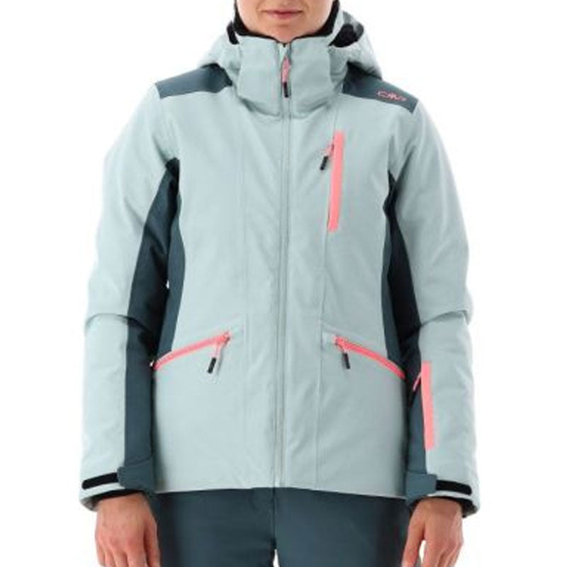 Giacca donna Sci con cappuccio staccabile