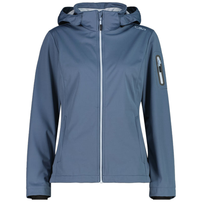 Giacca donna Softshell cappuccio removibile