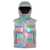 Gilet donna iridescente