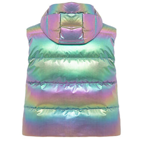 Gilet donna iridescente