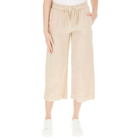 Pantalone donna Cropped in Twill Tencel