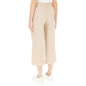 Pantalone donna Cropped in Twill Tencel