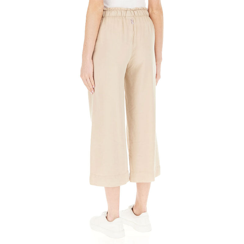 Pantalone donna Cropped in Twill Tencel