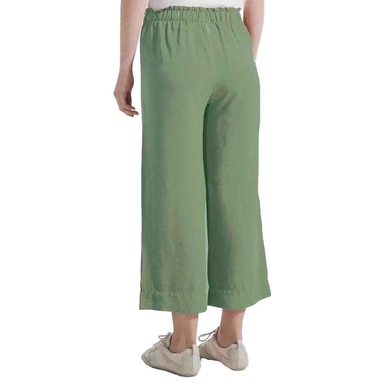 Pantalone donna Cropped Twill Tencel