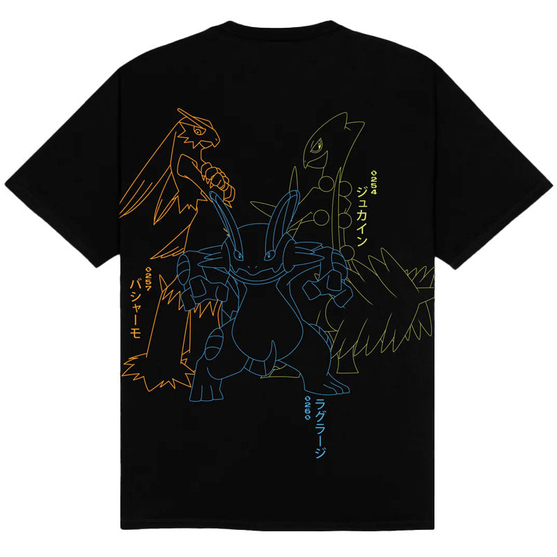 T-Shirt uomo Starters Pokemon
