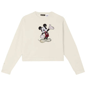 Felpa donna Mickey Crop