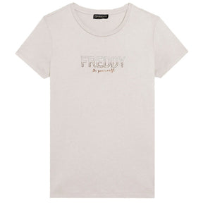 T-Shirt donna con spacchi